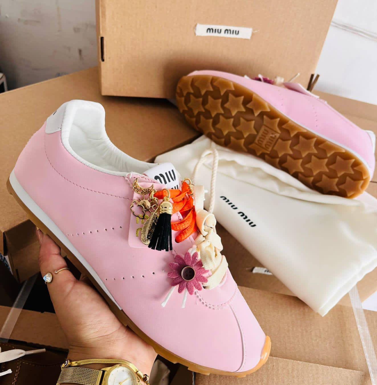Sneaker Vintage Pink M I U