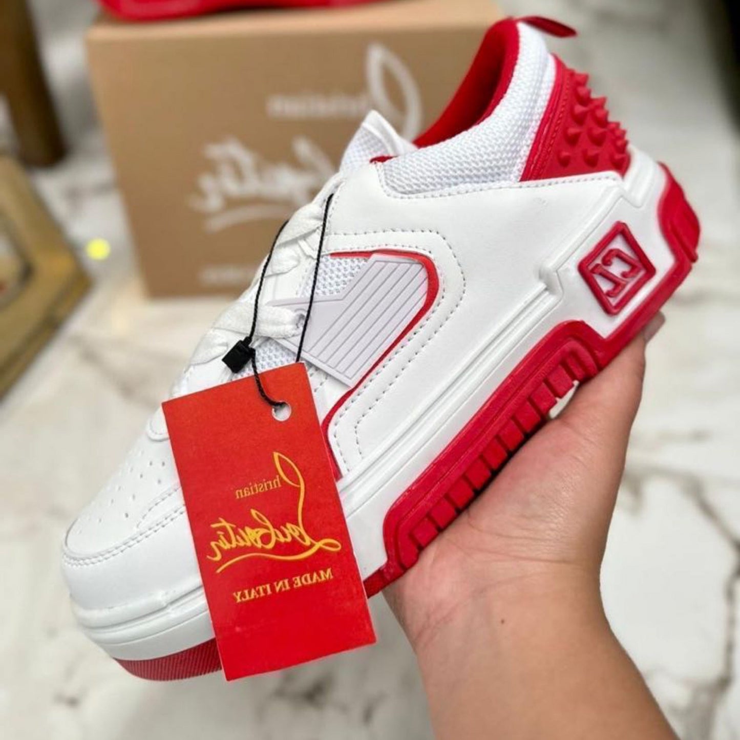 Sneaker luxe B/R 6852