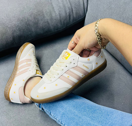 Sneakers clásicos bordado 1568
