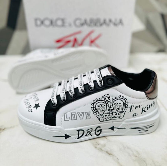 Sneaker casual GRAFF B/W 6445