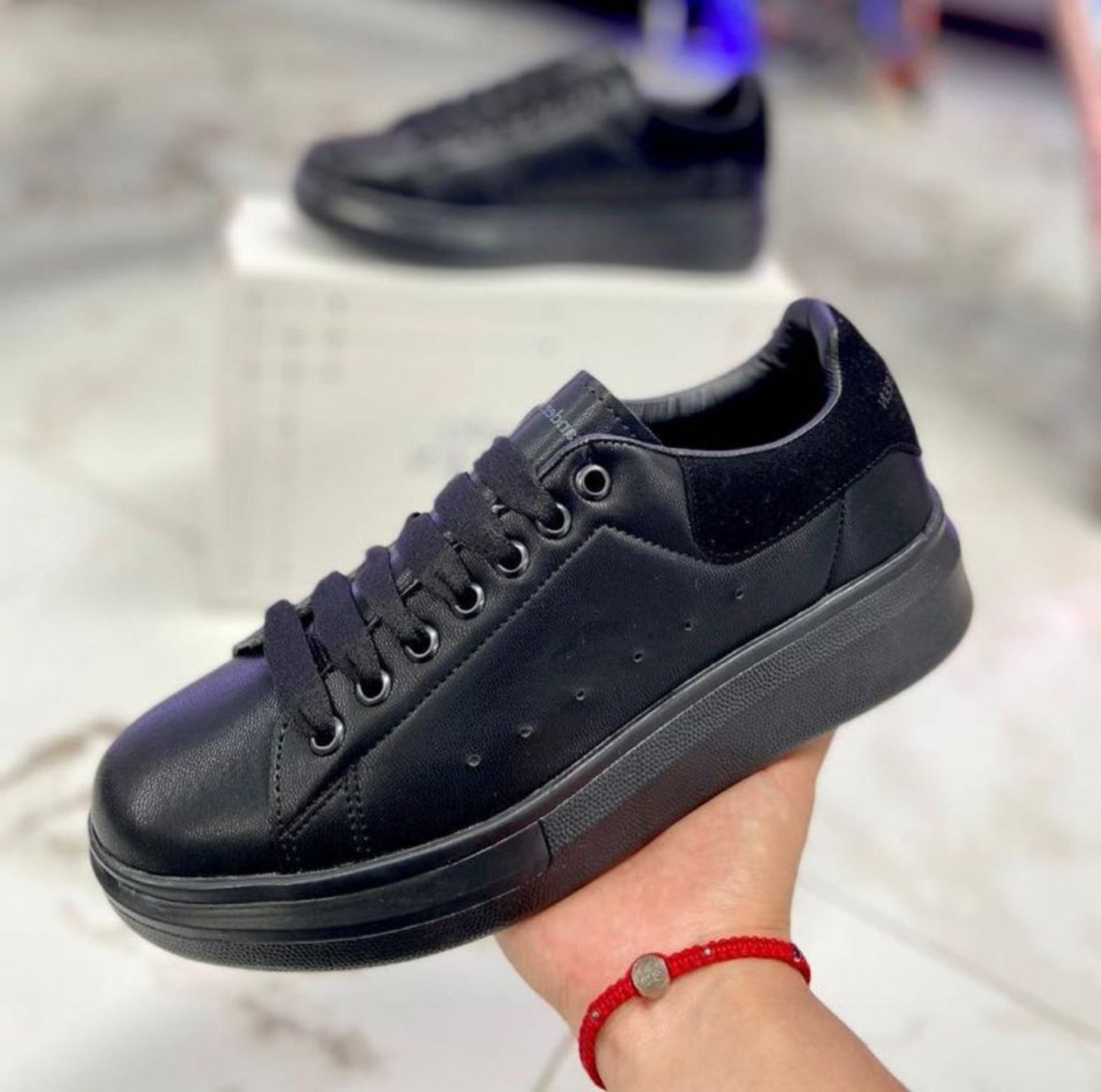 Sneaker Minimalista B/Gamuza 2872