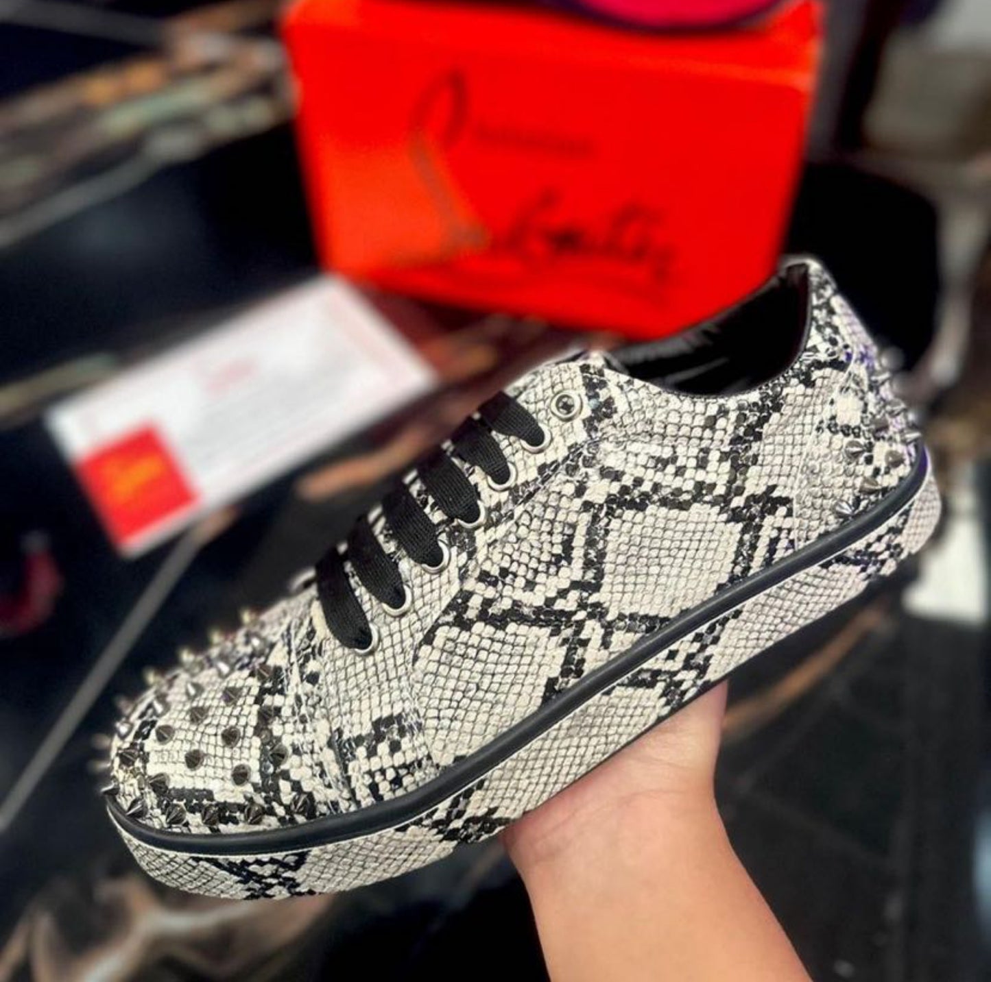 Sneaker Luxe B/W 6825